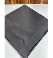 Büyük Boy Pano Pamuk Şal - 120 x 120 - 5657 (Koyu Gri)