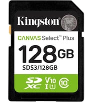 128Gb Sdxc Canvas Select Plus Gen3 150Mb/S C10 Uhs-I U1 V10