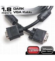 DARK DK-CB-VGAL180 1.8 Mt Monitör Kablosu VGA 15E/15E