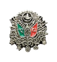 Osmanlı Devlet Arması Yaka Rozeti (Gümüş)