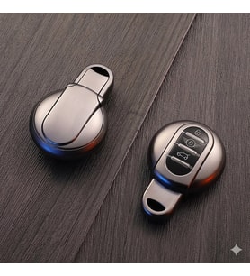 Cooper-S 3 Buton Oto Anahtar Kumanda Kabı Gri