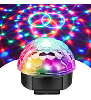 DJ PRO STAGE 6X3 WATT PROFESYONEL LED KÜRE IŞIK/SOUND MODE