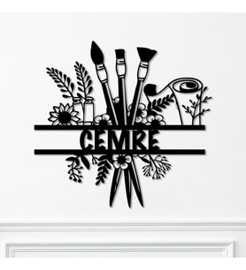 Kişiye Özel Resim-Ressam Temalı Dekoratif Tablo
