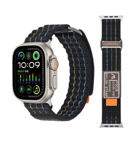 Apple Watch Ultra 2, 3, 8, 9, 10 Uyumlu Focus Trail Loop Akıllı Saat Kordonu - Kayışı (45-49mm)