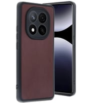 Durukar® Redmi Note 14 Pro 5G Kılıf Aras Deri Kapak - Bordo