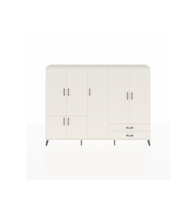 Arges Dolap 12 Raflı 2 Çekmeceli 7 Kapaklı 220x30x163 Aytaşı-Aytaşı