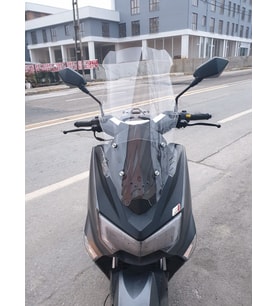 MOTOCAM Arora ZRX 200 Ön Cam 2022 Model 65cm Şeffaf Renkli 4mm ORTA BOYLU