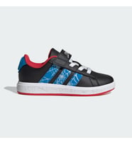 adidas JQ8073 GRAND COURT SPIDER-MAN EL K Çocuk Günlük Spor Ayakkabısı (Siyah)