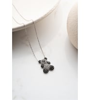 925 Ayar Gümüş Zirkon Taşlı Panda Kolye