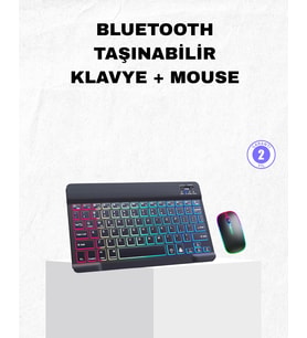 Rgb Aydınlatmalı Q Klavye Türkçe Karakter Destekli