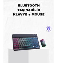 Rgb Aydınlatmalı Q Klavye Türkçe Karakter Destekli