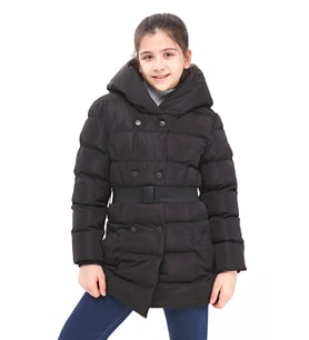 Benittokids Kız Çocuk Mont 51266 (Siyah)