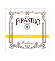 Pirastro 315121 Keman Tek Teli - Gold E (mi) 4/4 Kemanlarla Tam Uyumlu (orta Segment - Çelik)  Parlak Ve Berrak Tını, Uygun Maliyetli Profesyonel Ses Karakteri  Uyum: 4/4 Kemanlar İçin 1. Tel (bilye Uçlu)