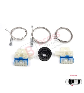VW Golf MK6 A6 5K 5K1 AJ5 2008-20014 5-Kapı 5K0837461 İçin Elektrikli Ön Sol Cam Kriko Tamir Seti