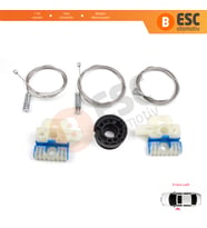 VW Golf MK6 A6 5K 5K1 AJ5 2008-20014 5-Kapı 5K0837461 İçin Elektrikli Ön Sol Cam Kriko Tamir Seti