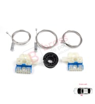 VW Golf MK6 A6 5K 5K1 AJ5 2008-20014 5-Kapı 5K0837461 İçin Elektrikli Ön Sol Cam Kriko Tamir Seti