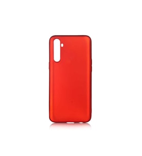 Realme 6 Pro Uyumlu Kılıf Zore Premier Silikon Kapak (Kırmızı)