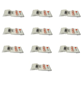 Plastik Çatal Beyaz Renkli Parti Piknik Davet Doğum Günü Çatalı - 18 Cm. - 25 Adetlik 10 Paket