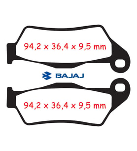 Bajaj Ön Fren Disk Balatası Fa181 Jl131805 Orj Pulsar Ns 200-Rs 200-220-Ns 150-Discovery 150 F