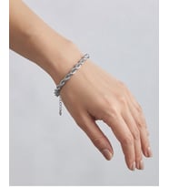 Unisex Halat Model Çelik Bileklik