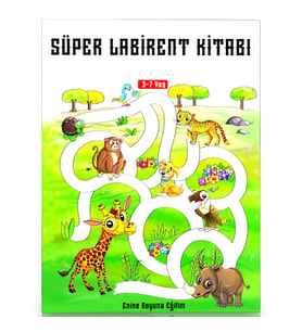 Okul Öncesi SÜPER Labirent Kitabı