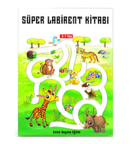 Okul Öncesi SÜPER Labirent Kitabı