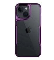 Newface Apple iPhone 15 Kılıf Boyi Silikon Kapak - Derin Mor