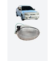 HYUNDAİ ACCENT 1998-2000 ÖN SİS FARI YUMURTA KASA ACCENT SİS LAMBASI SAĞ (R) YOLCU TARAFI ŞEFFAF CAM