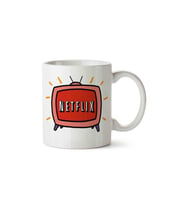 Netflix Png Transparent Porselen Kupa Bardak