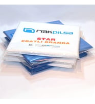 ABK PLASTİK Star Abkplastik Su Kar Geçirmez Ebatlı Branda Çadır 3m x 3m (Beyaz - Mavi - Gri)