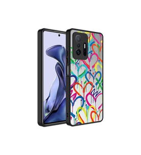 Xiaomi Mi 11T Pro 5G Uyumlu Kılıf Aynalı Desenli Kamera Korumalı Parlak Zore Mirror Kapak