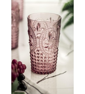 Akrilik Mürdüm Tekli Uzun Bardak & Su Meşrubat Bardağı 750 Ml ( Büyük Boy & Cam Değildir )