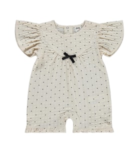 Civil Baby Puan Empirme 6-18 Ay Patiksiz Tulum - Bej