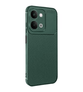 Vivo Y31d Auto Focus Karbon Kapak - Yeşil