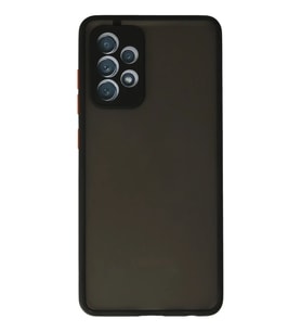 Newface Samsung Galaxy A72 Kılıf Montreal Silikon Kapak - Siyah