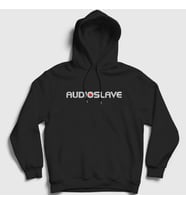 Presmono Unisex Beyaz Logo Rock Audioslave Kapüşonlu Sweatshirt 544410tt (Siyah)