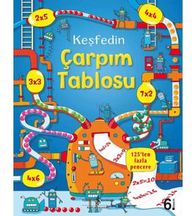 Keşfedin Çarpım Tablosu (Ciltli)