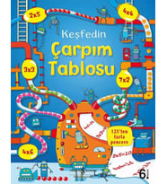Keşfedin Çarpım Tablosu (Ciltli)