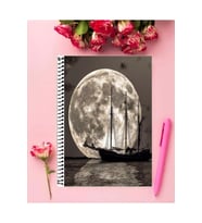 Manzara Defter 1 Adet Özel Tasarım A4 Boyutu 21*29 Cm Telli Çizgili defter