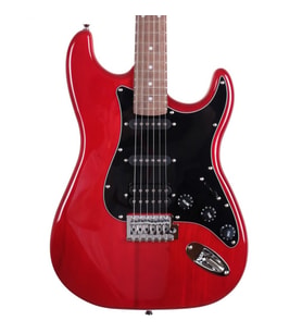 Madison MEG-2TRD Elektro Gitar (Trans Red Burst)  Canlı Renk Rahat Klavye