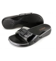 Ceyo 6500  Anatomik Ortopedik Comfort Siyah Kadın Terlik 35-40