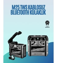 Powerbank Özellikli Kablosuz Kulaklık  Otomatik Bağlantı  Şarj Kutusu Dahil