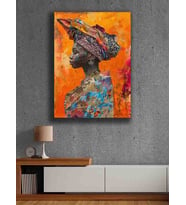 Koç stüdyo Modern tasarım kanvas tablo 50x70 (Çok Renkli)