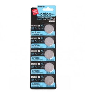 Orion CR2032 3V Lityum Pil 5'li Paket - 20 Adet