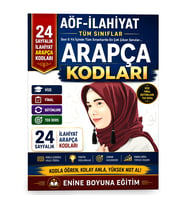 AÖF İLAHİYAT ARAPÇA – TÜM SINIFLAR İÇİN (Kodlarla ARAPÇA)