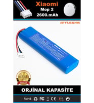 Xiaomi Mi Vacuum Mop 2 STYTJ03ZHM 2600mAh Robot Süpürge Bataryası - Gerçek Kapasite