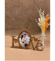 Kişiye Özel Aşk Temalı Masa Çerçevesi, Love Çerçeve