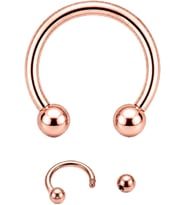 Yarım Halka Piercing Tragus Smiley Nipple Forward Helix Dudak Kulak Snake Bites Nostril Septum Circular Barbell