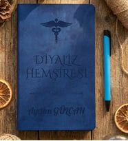 Kişiye Özel Diyaliz Hemşiresi Defter Tıp Bayramı Hediyesi (Mavi)