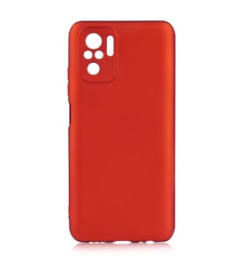 Xiaomi Redmi Note 10 Kılıf Soft Mat Premier Case (Kırmızı)